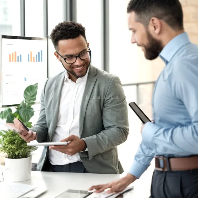 Teilnehmende analysieren ein Geschäftsfall-Board